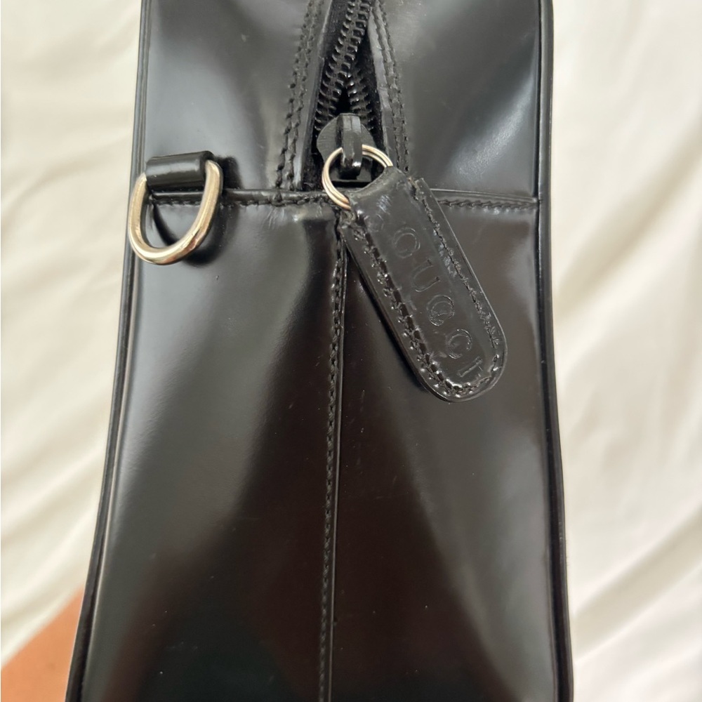 Gucci Black, Brown and Maroon Leather Messenger Trio - Picture 14 of 16